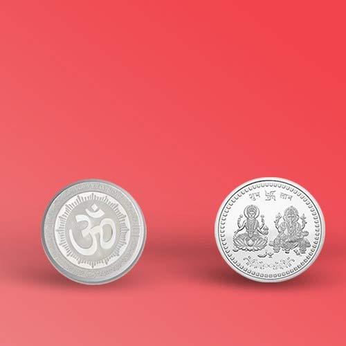 Back view of Pooja Coin