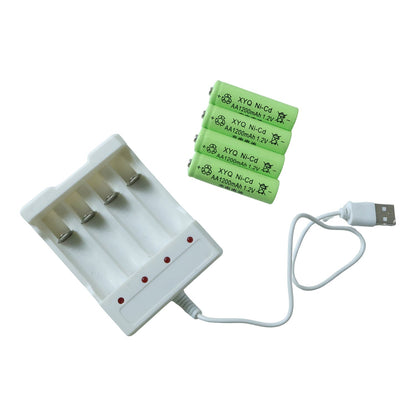 portable USB battery charging kit