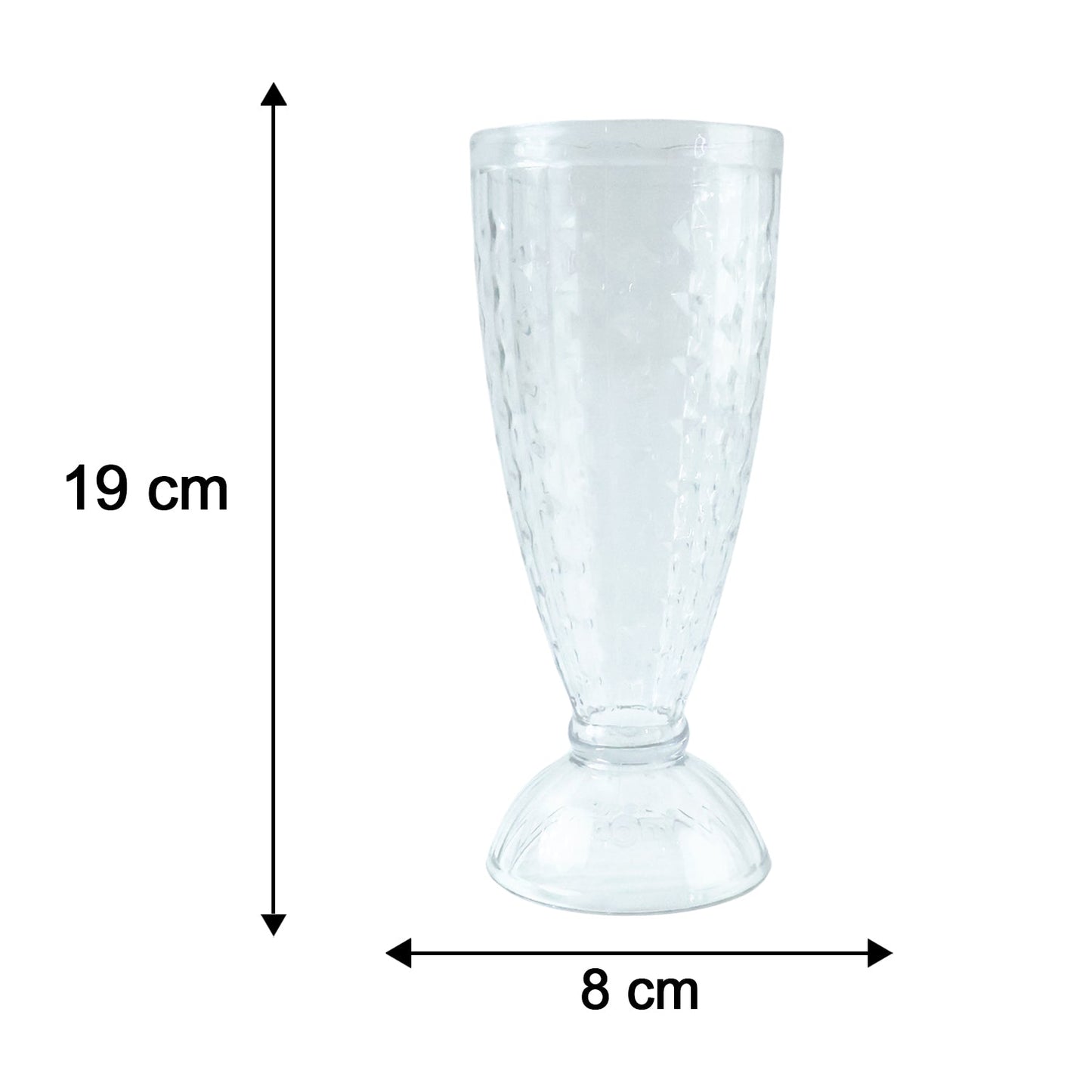 Premium Unbreakable Plastic Drinking Glass (1 Pc, Mix Design)