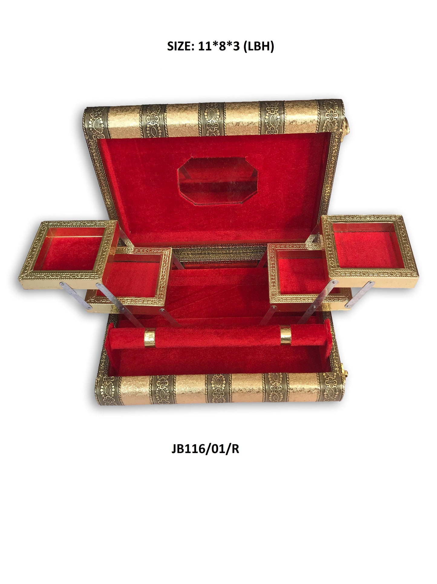 Jewellery organizer sections for bangles earrings and accessories gift India