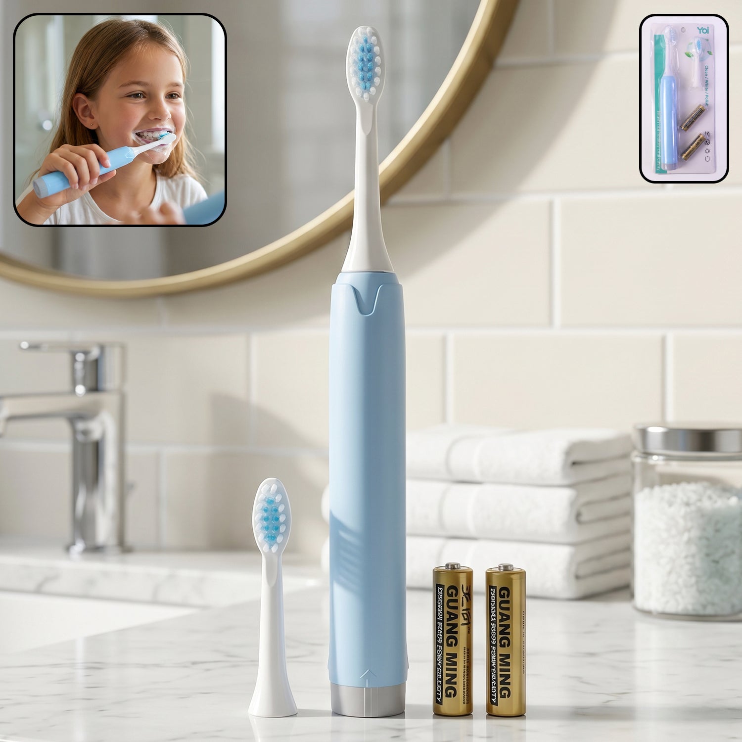 Electric Toothbrush Composite View