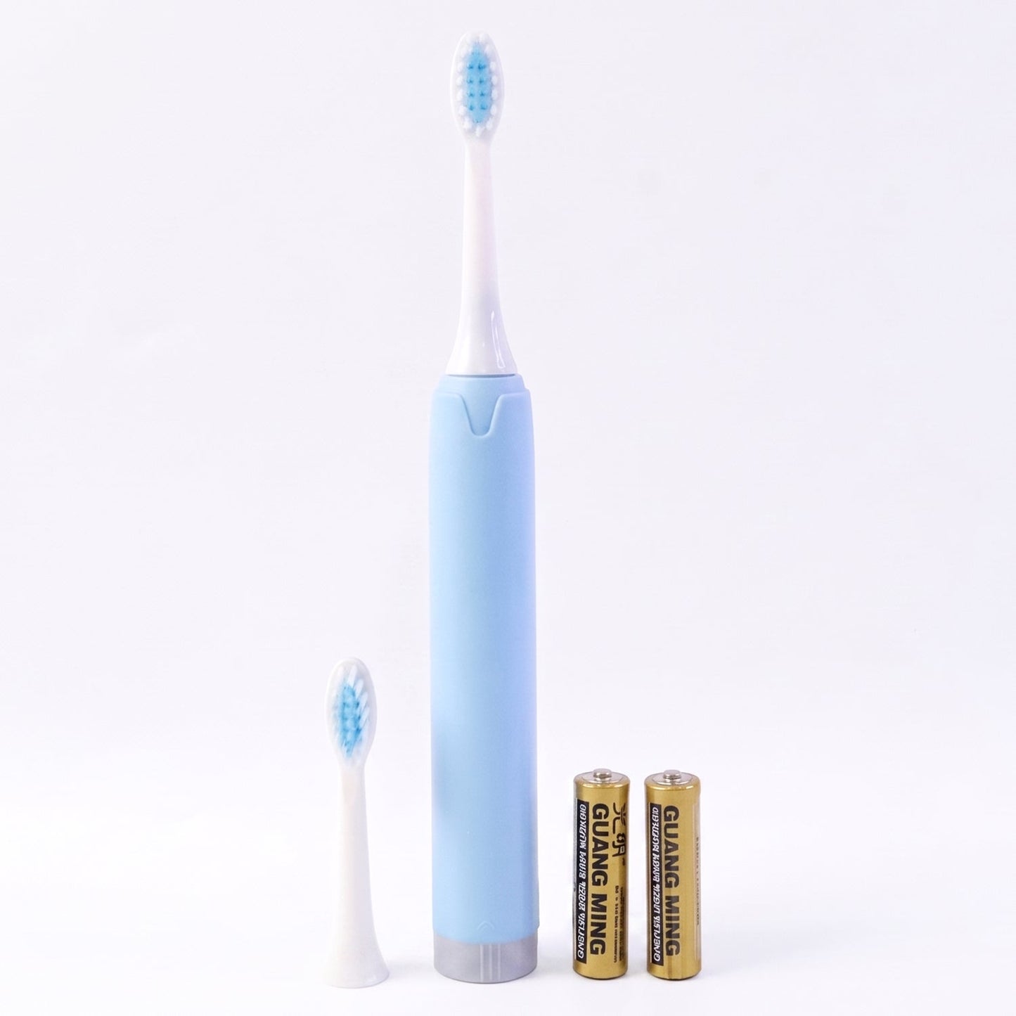 Electric Toothbrush with Extra Head and Batteries