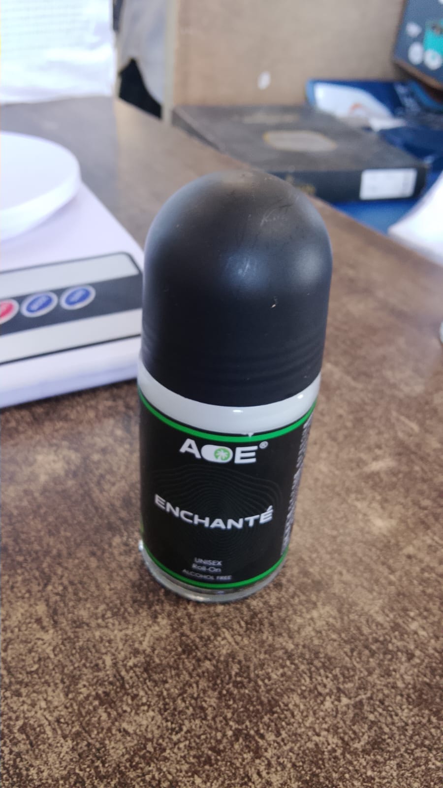 portable roll on deodorant bottle