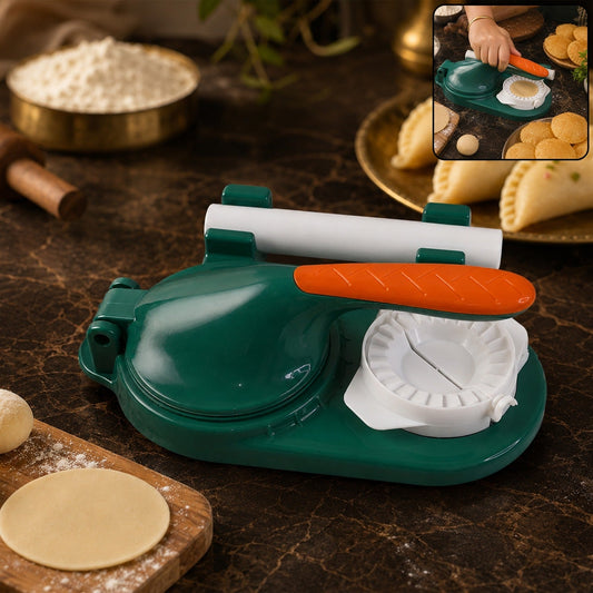 Mini puri press dumpling machine product photo