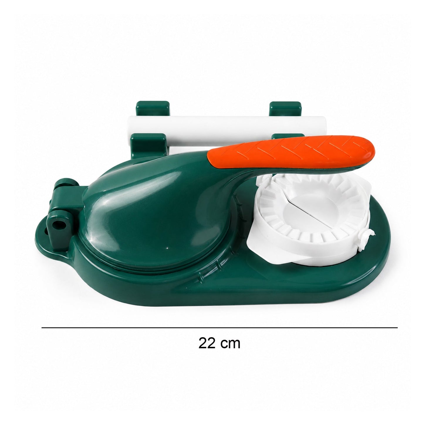 Mini puri press on white background