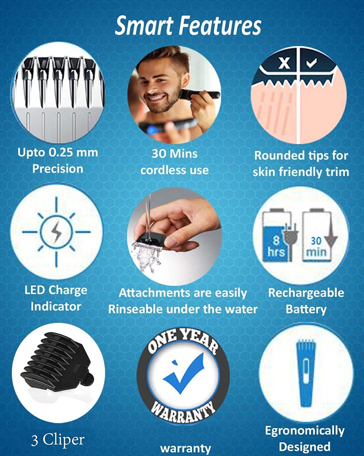 Cordless Beard Trimmer