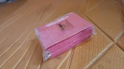 Rose jewellery box with lid detail view packaging India