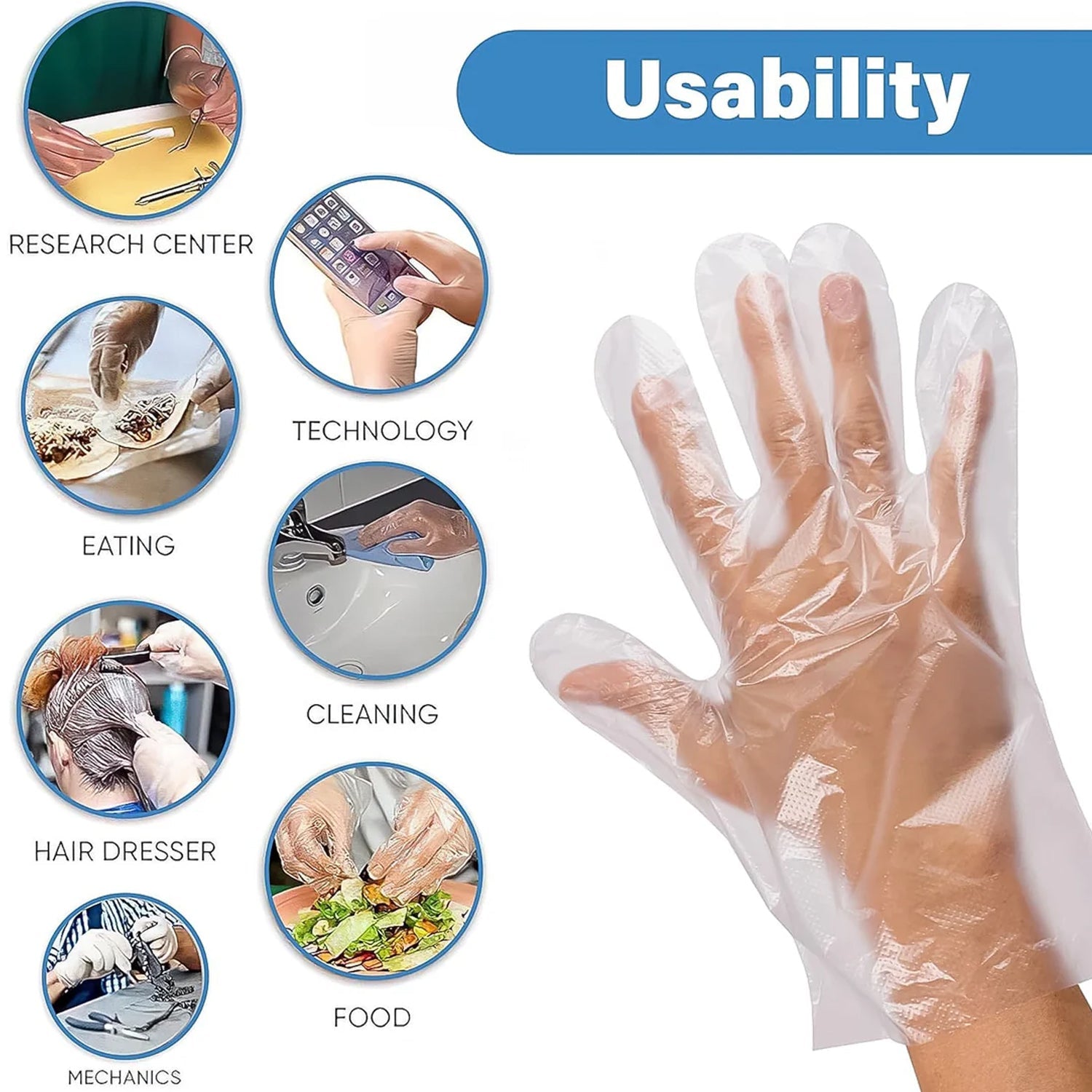 Transparent Gloves 