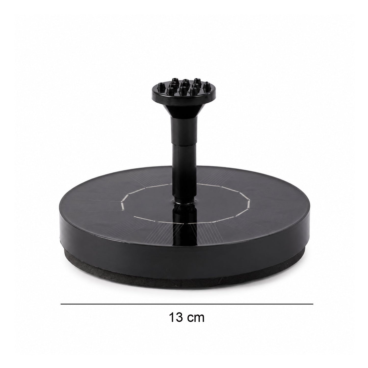 Solar Fountain Dimension 13 cm