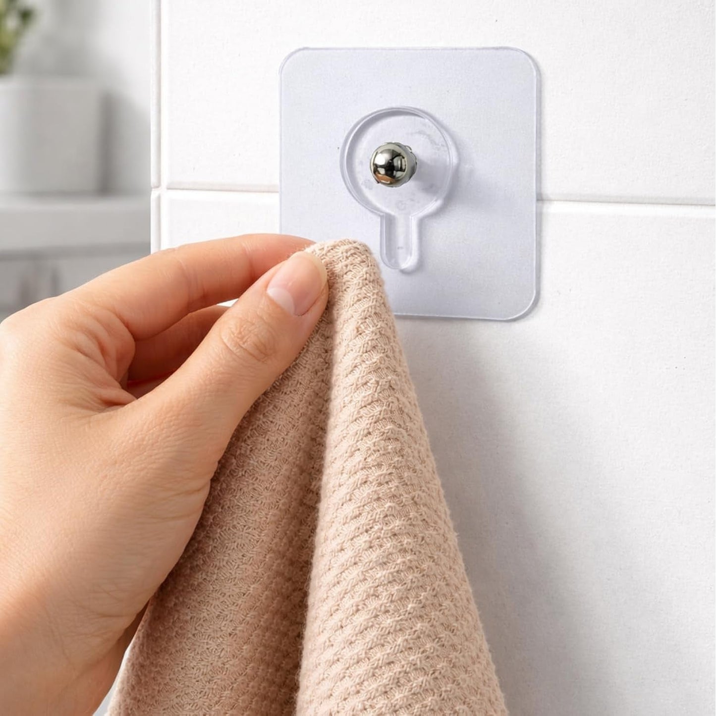 adhesive wall hooks for towels keys and accessories