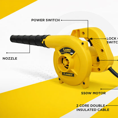 portable electric dust blower