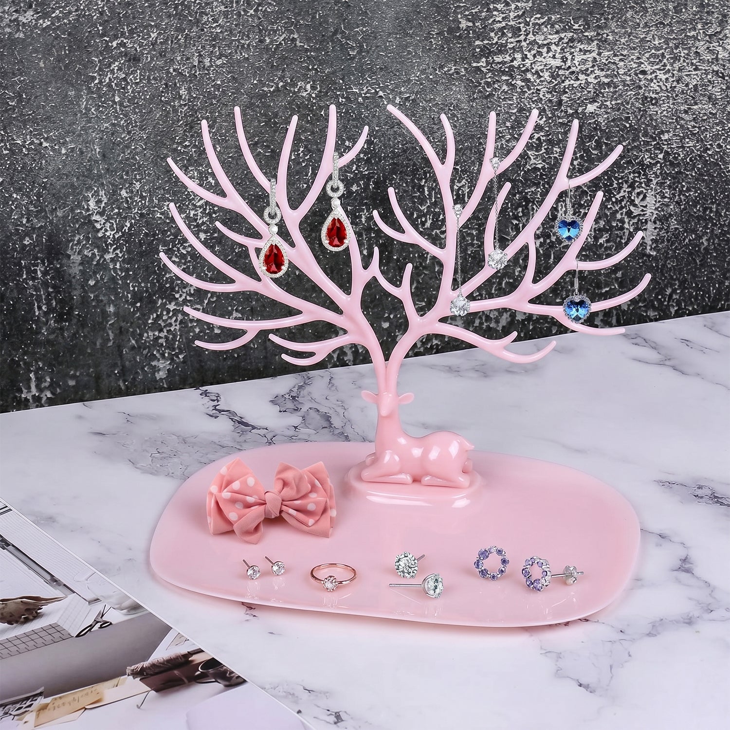 Big deer jewellery stand full view India