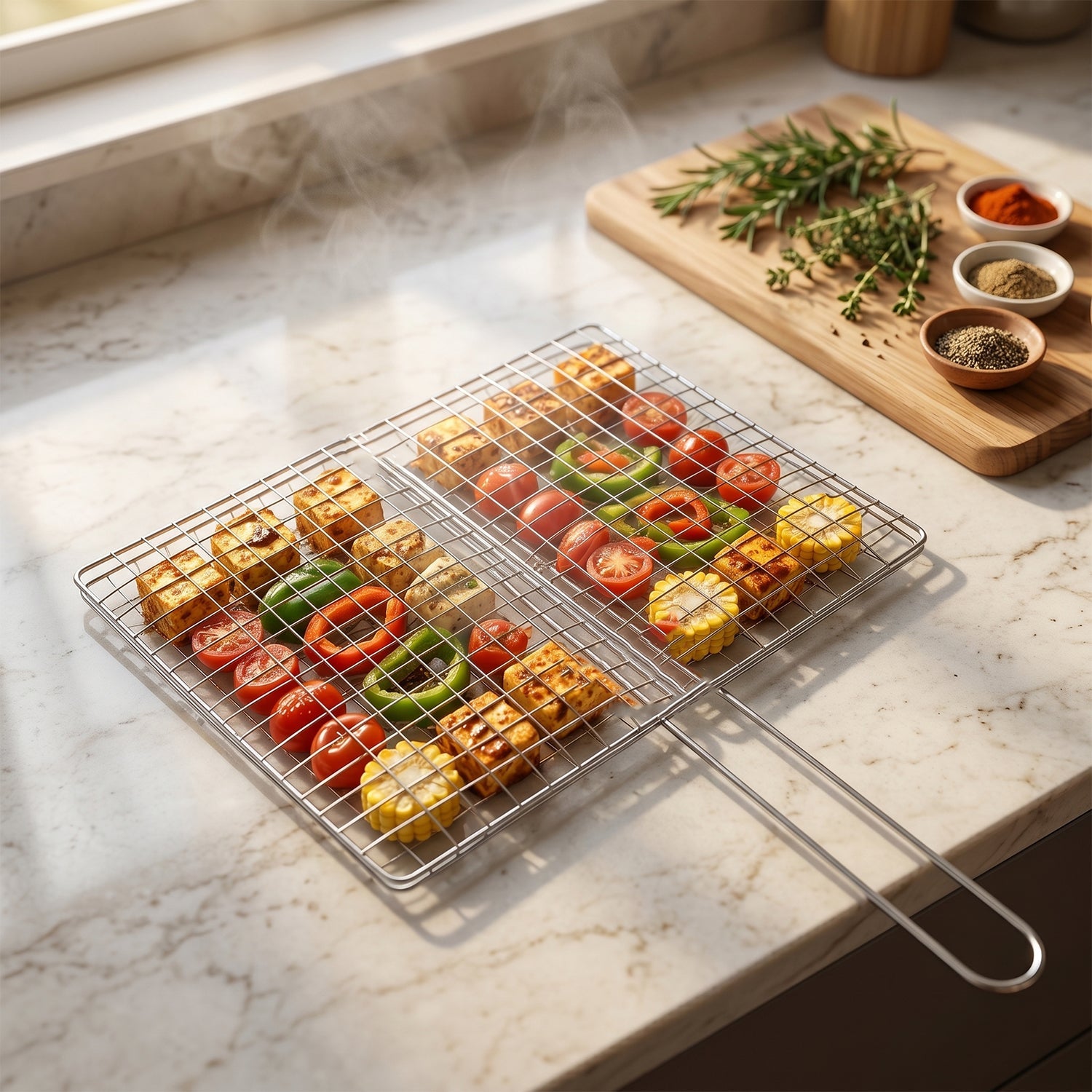 portable bbq grill rack