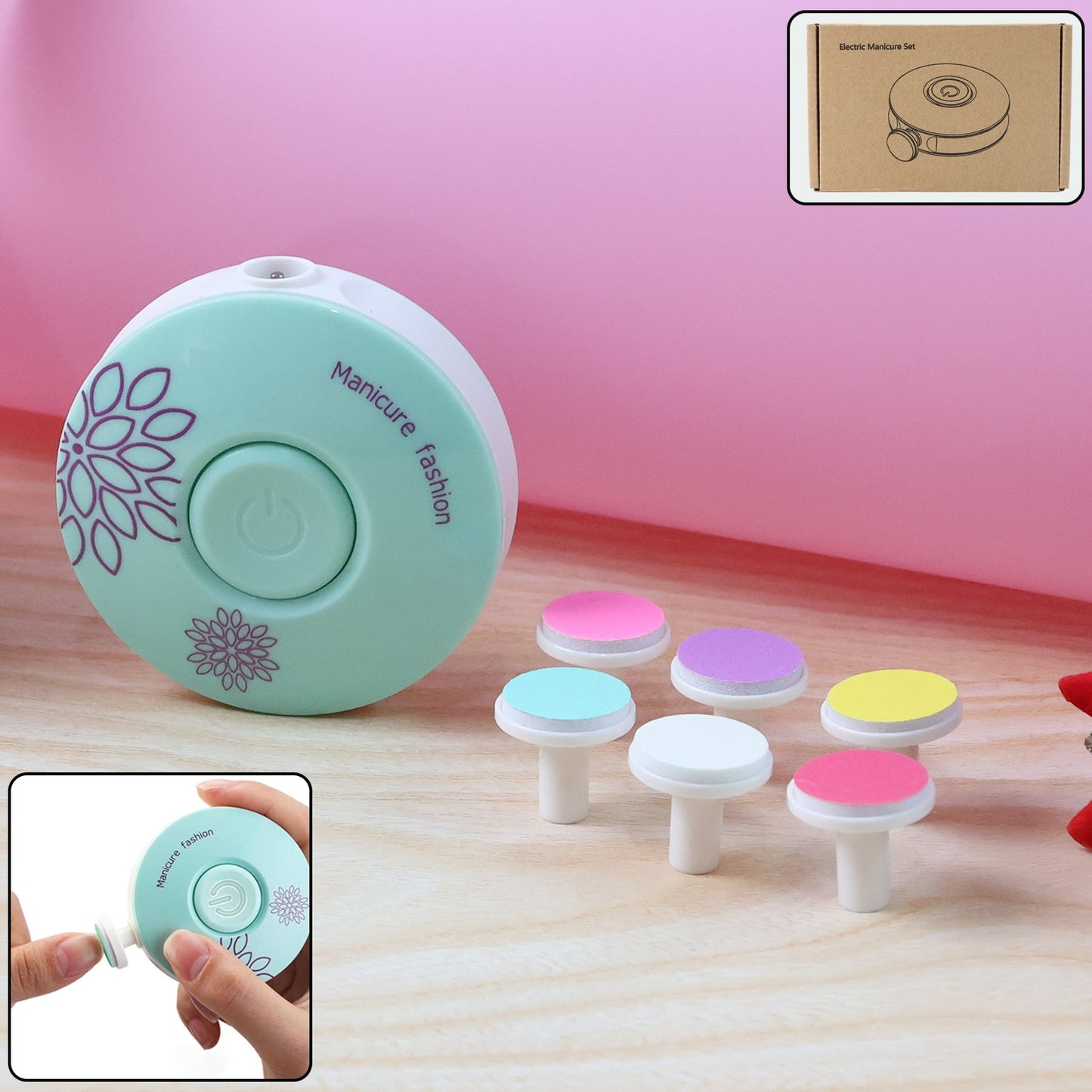 Baby Electric Manicure & Nail Care Set