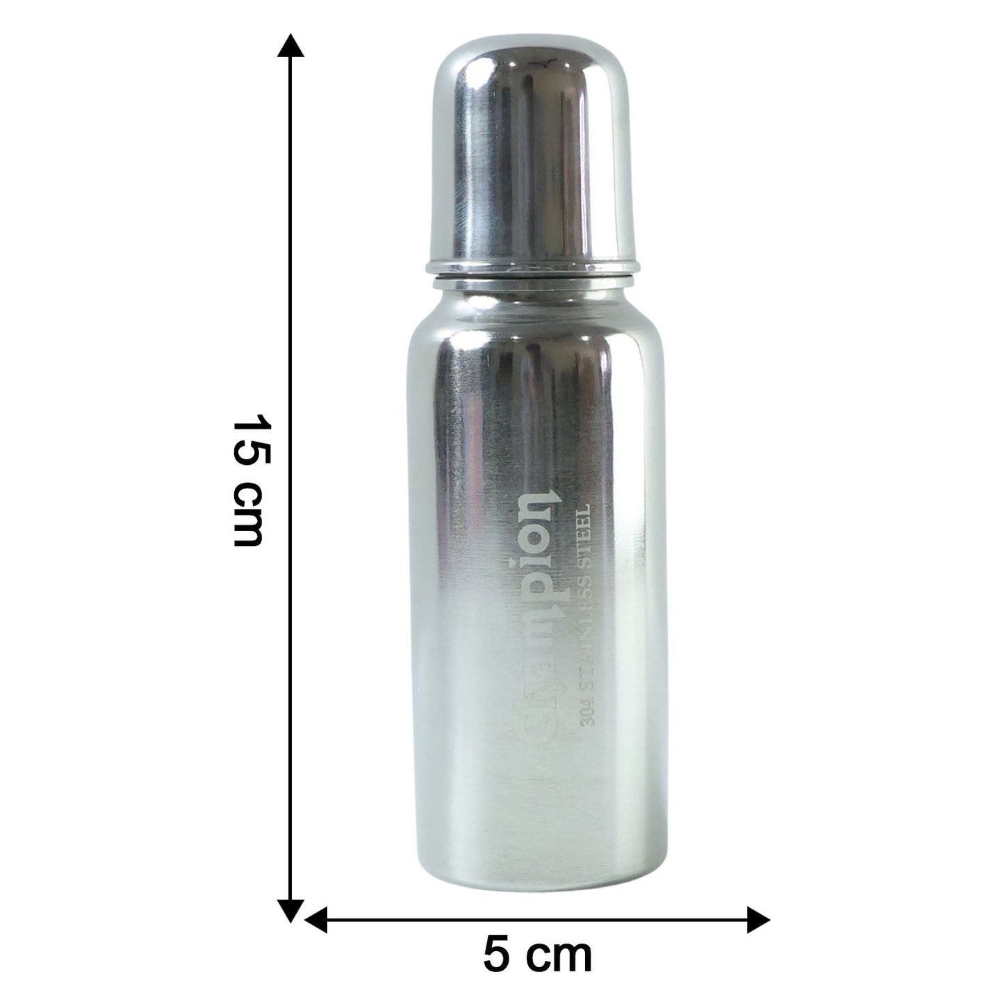Travel friendly baby feeding bottle