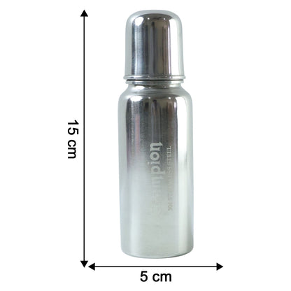 Travel friendly baby feeding bottle