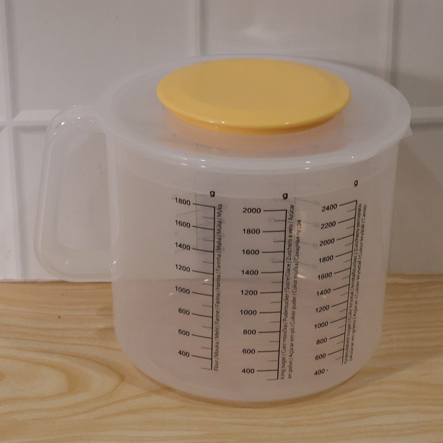 Plastic Measurement Storage Box with Lid – 1 Pc