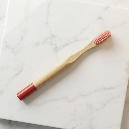Eco Friendly Bamboo Toothbrush with Soft Bristles (1 Pc)