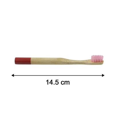 Eco Friendly Bamboo Toothbrush with Soft Bristles (1 Pc)