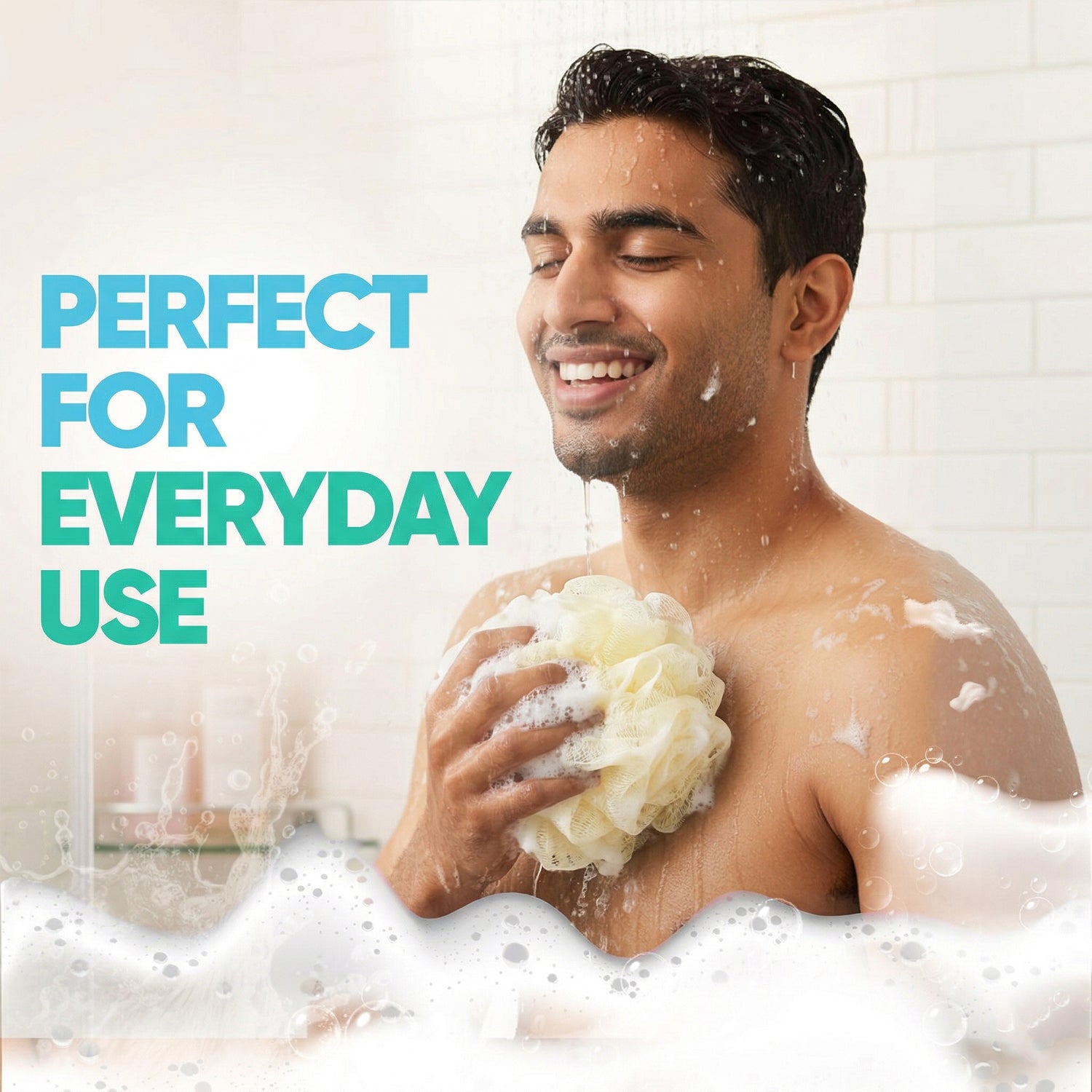 body cleaning bath scrubber