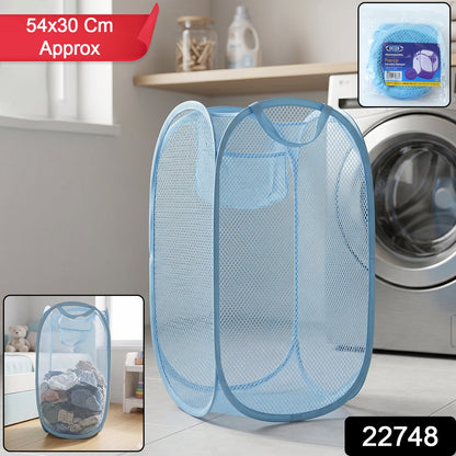 foldable mesh laundry storage bag