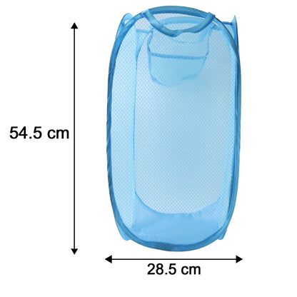 collapsible laundry storage mesh bag