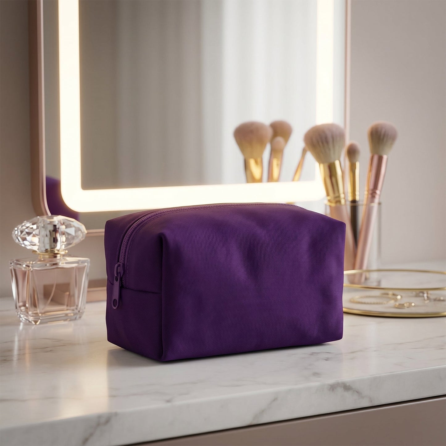 Multipurpose Travel Makeup Organizer Storage Bag (1 Pc)