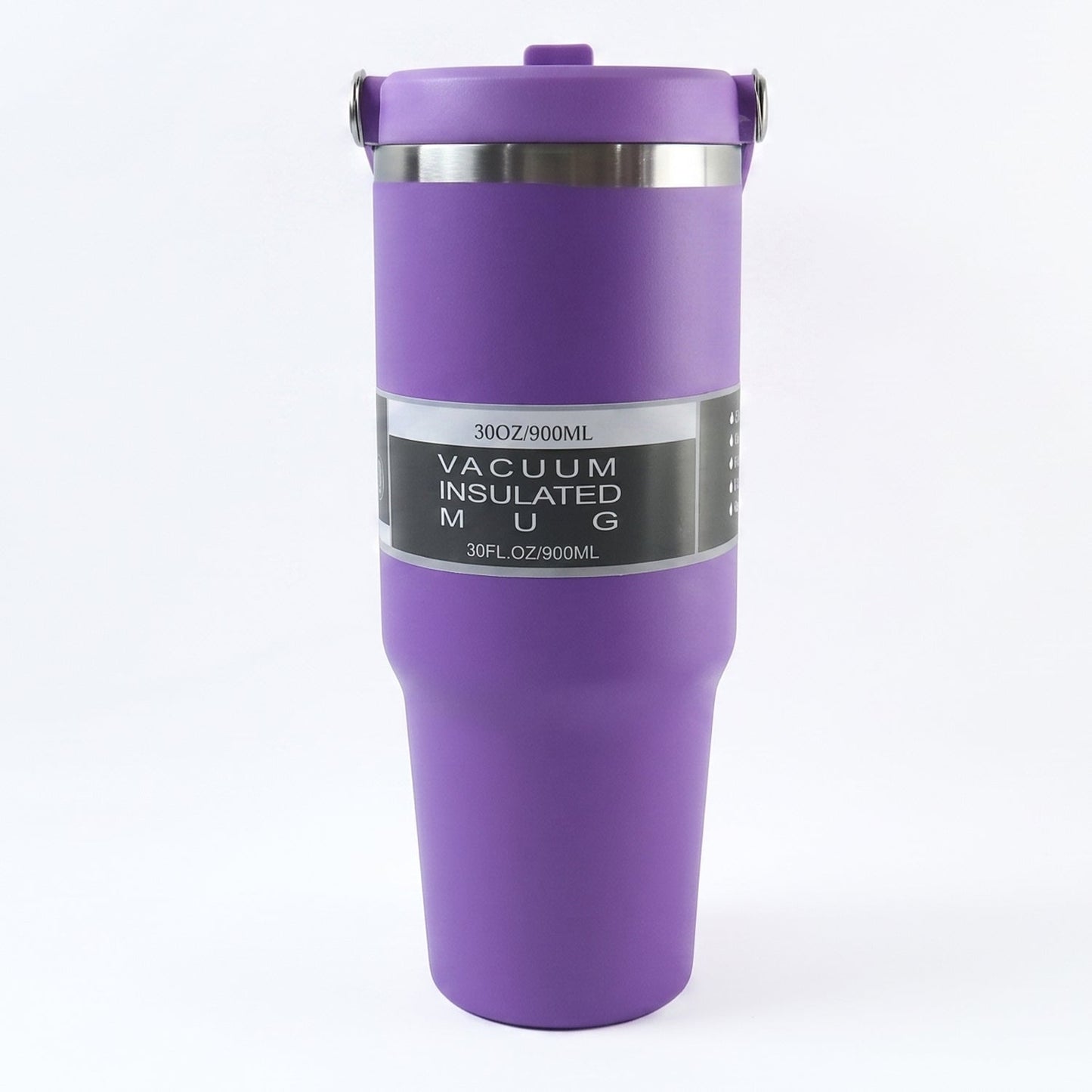 Premium Stainless Steel Vacuum Insulated Travel Mug Tumbler  (890ML / 1 Pc / Mix Color)