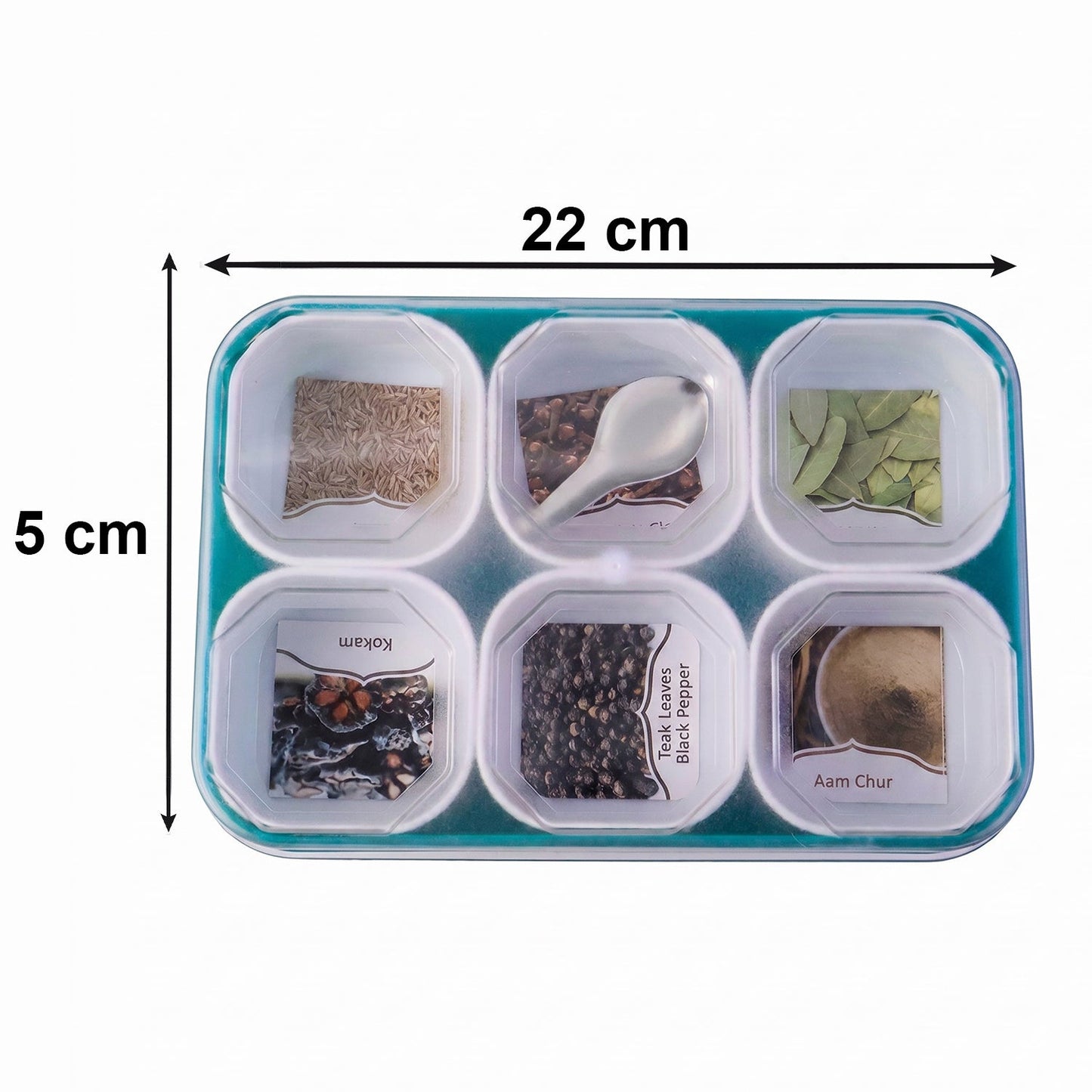 spice box container for daily cooking needs