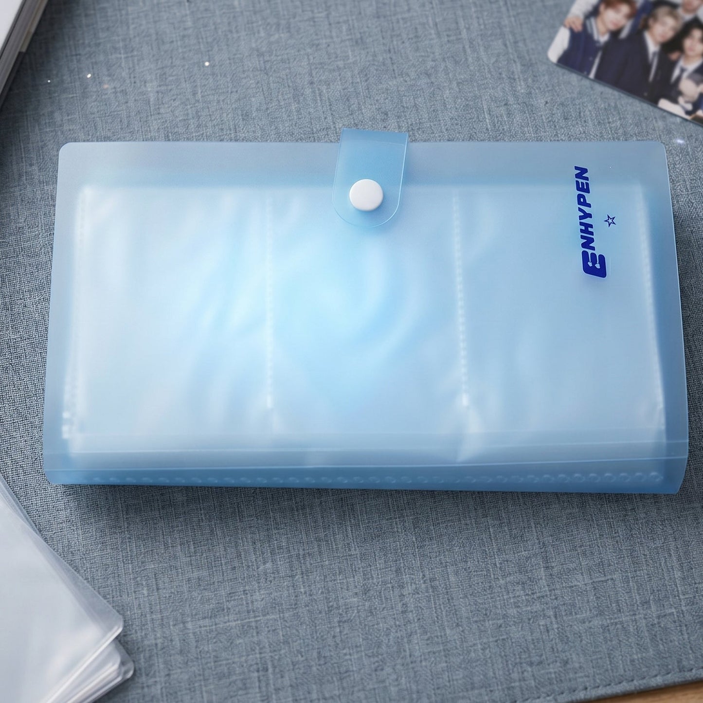Multipurpose Button Closure Document Organizer Wallet with 20 Inner Leafs (1 Pc)