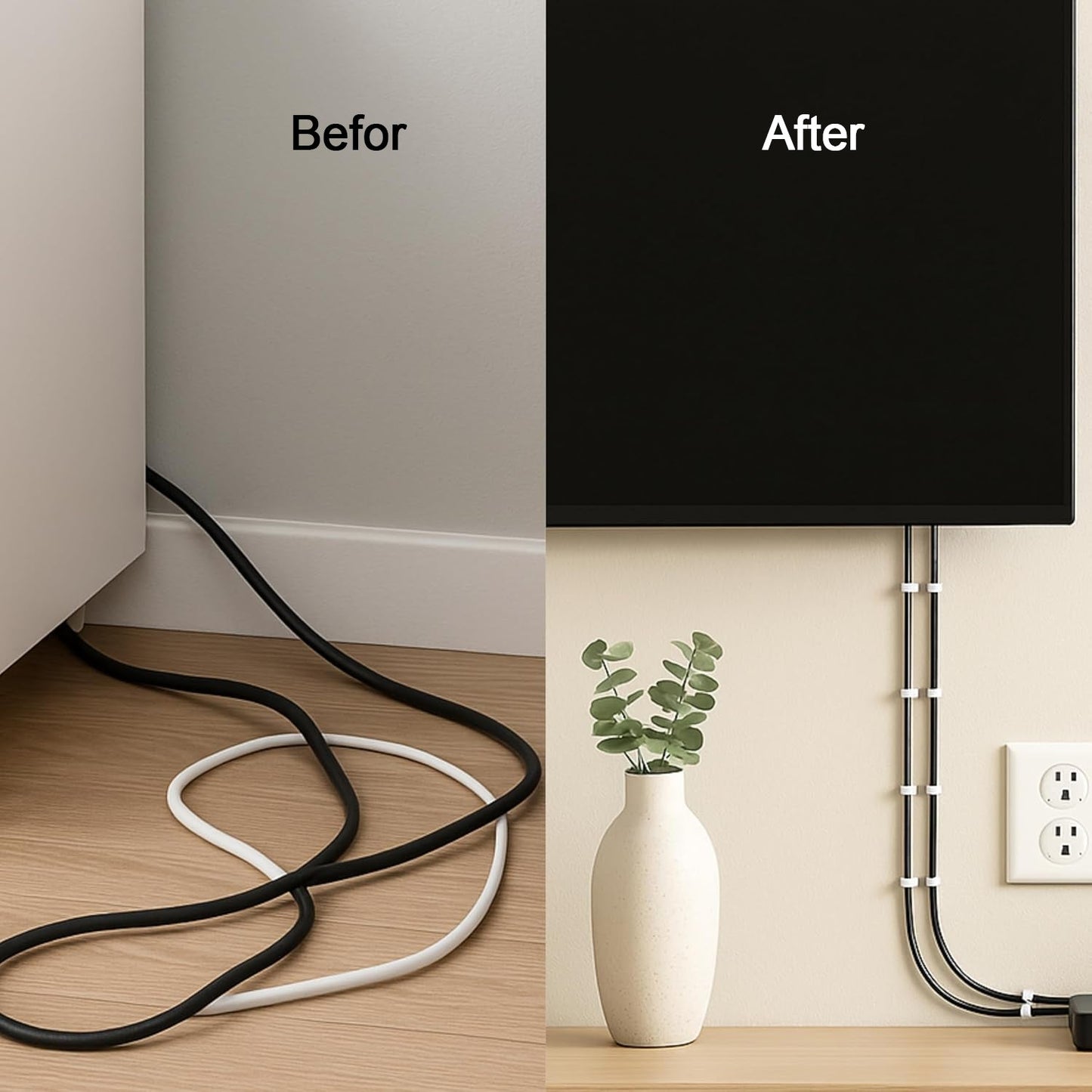  electrical wire fixing clips