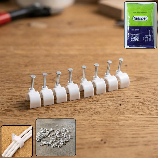 plastic cable clip nails