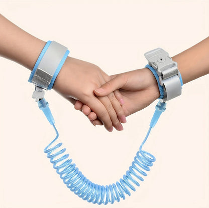 Kids Safety Anti-Lost Wrist Link Strap (1 Pc, Mix Design & Size)