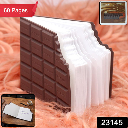 chocolate shaped notebook diary 60 pages