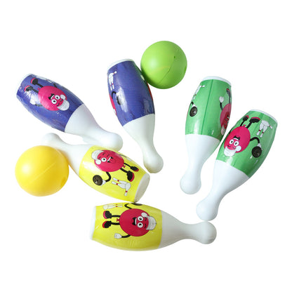 bowling set with balls