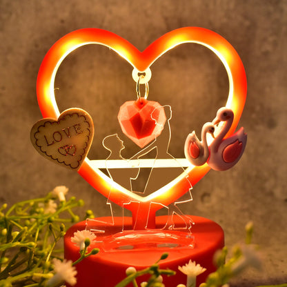 Love heart showpiece full view India