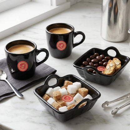 Play Station Ceramic Tea / cups / Mug Set With Handle Serving Bowl Milk Cup, Coffee Cup, Tea Cup, Breakfast Cup, Drinking Mug or Outdoor for Household, Gift for Birthday, Wedding Party (4 Pcs set)