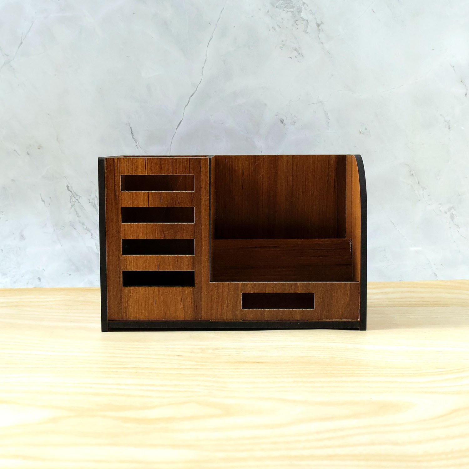 Tabletop organizer for pens and accessories