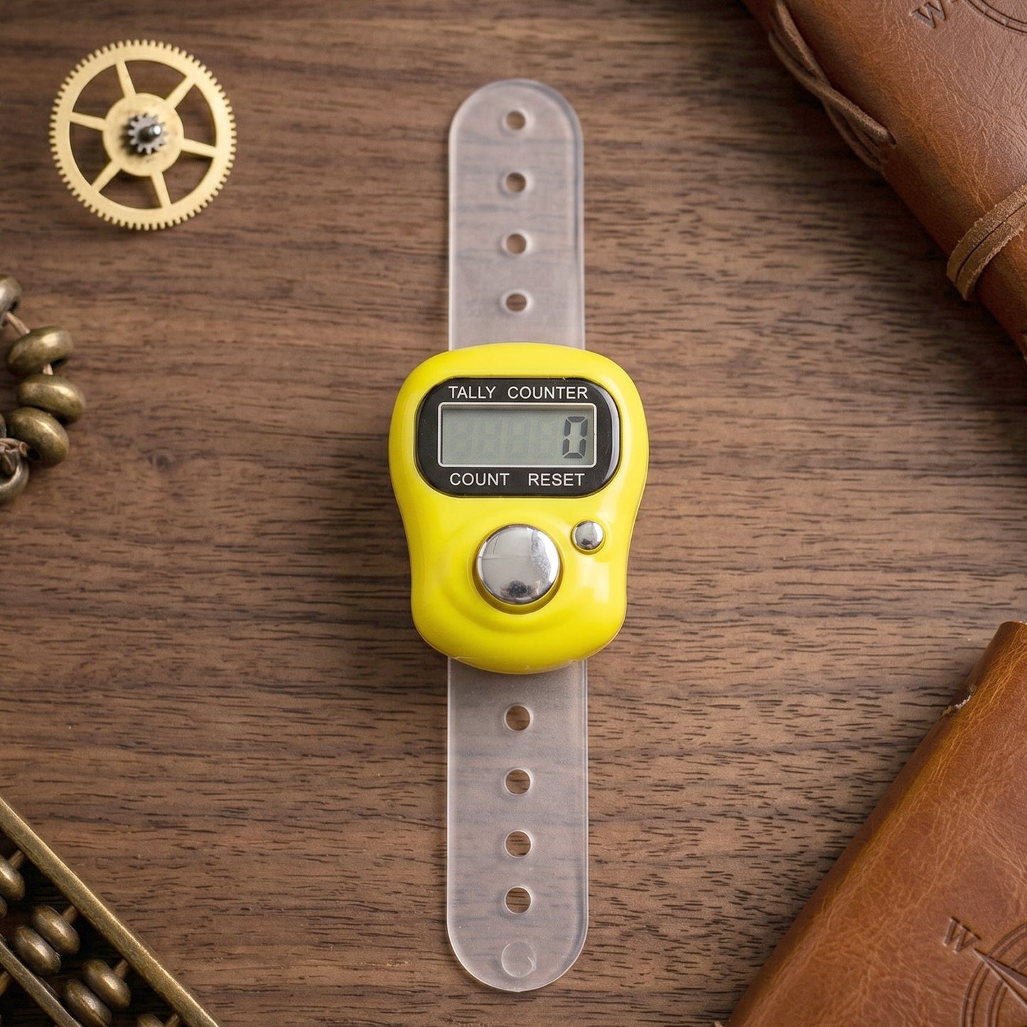Digital Finger Tally Counter (1 Pc, Mix Color)