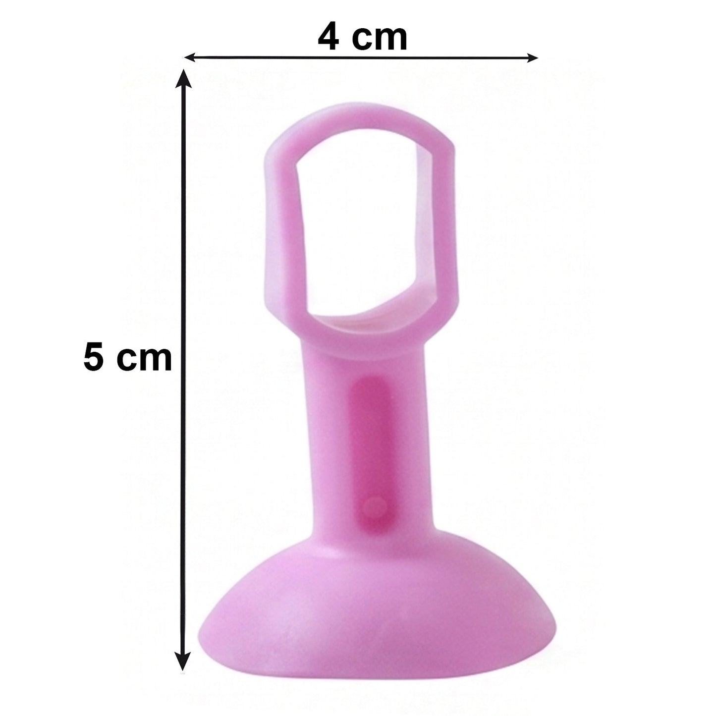 Silicone Door Stopper Suction Door Holder Anti Collision Door Handle Stopper (5 Pc)