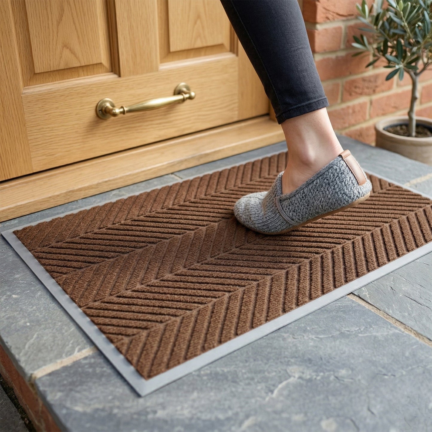  anti skid designer floor mat for living space