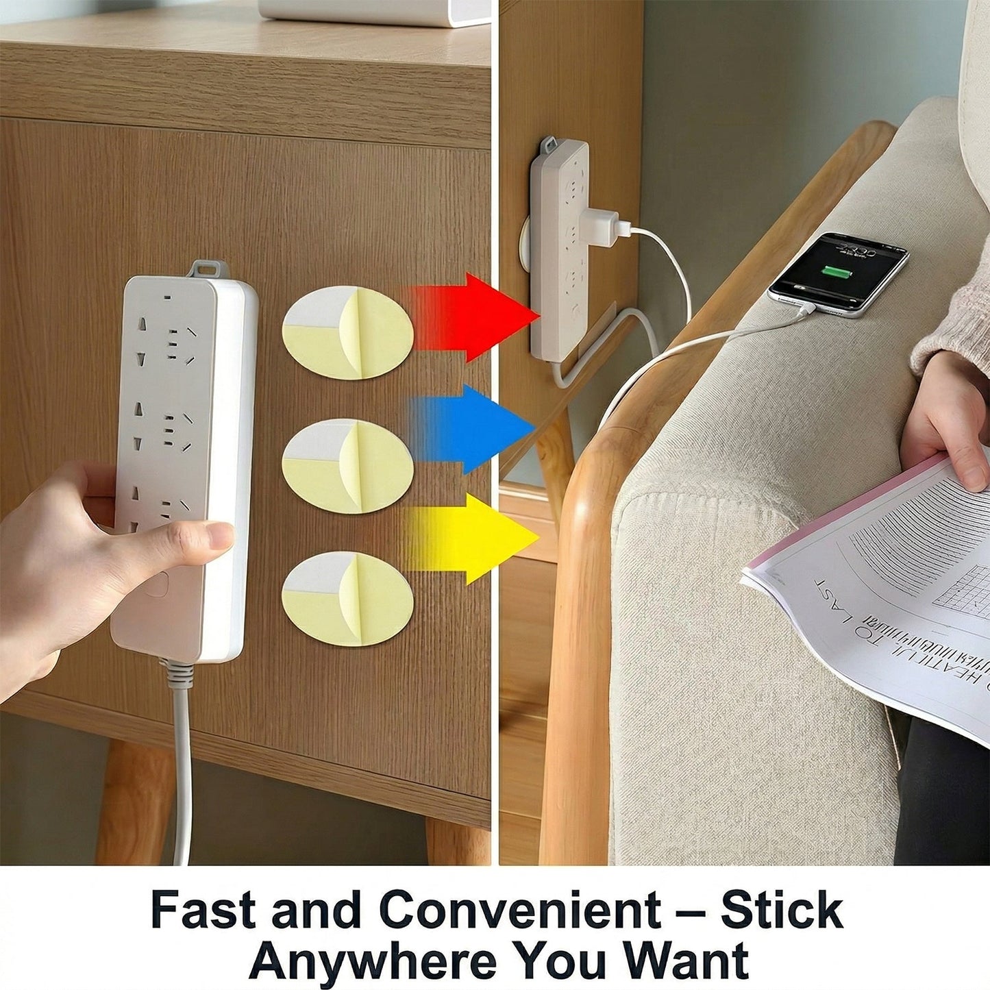 Round Self Adhesive Anti Slip Furniture Pads (1 Pc)