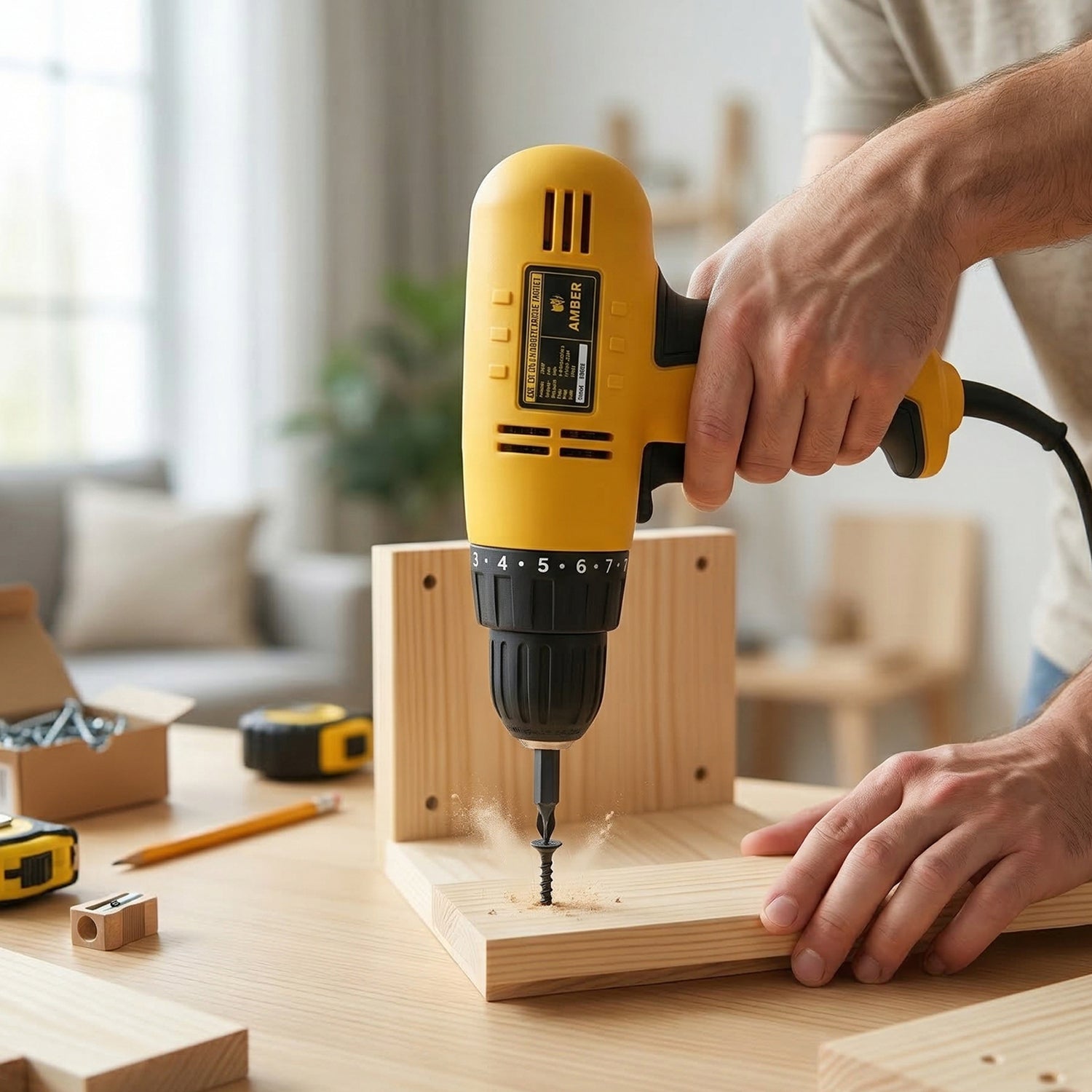 electric drill for wood