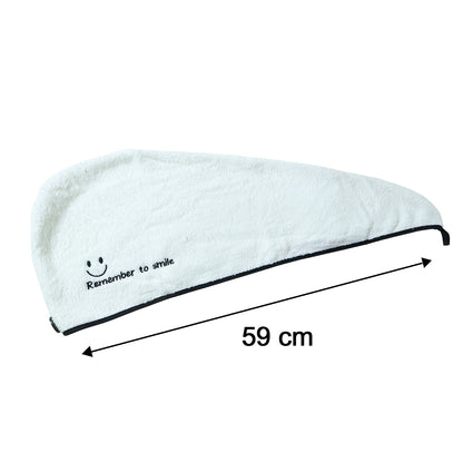 soft hair towel turban