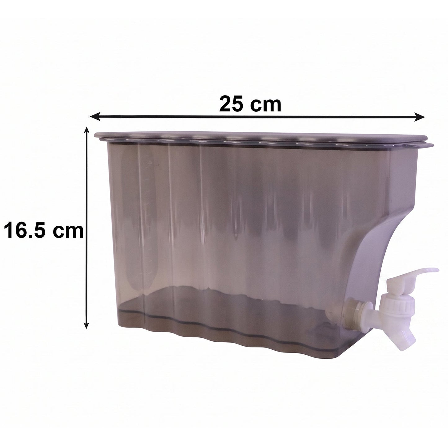 Water Jug With Tap Dispenser 3.6 Ltr (Plastic)
