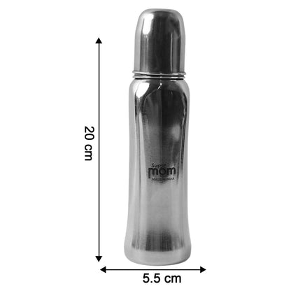 Supermom Lion Stainless Steel Feeding Bottle – 250ml