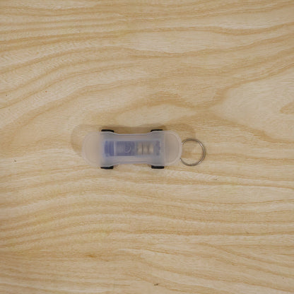 Mini Skateboard Shape LED Keychain (1 Pc)
