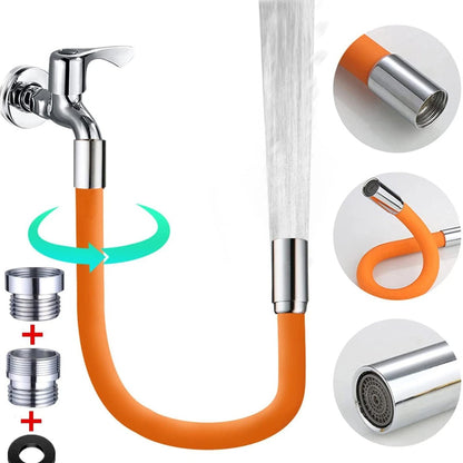 adjustable faucet extender pipe