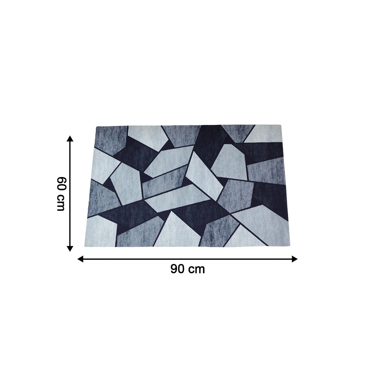 decorative geometric floor mat for home