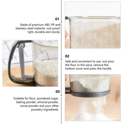 Cooking flour strainer